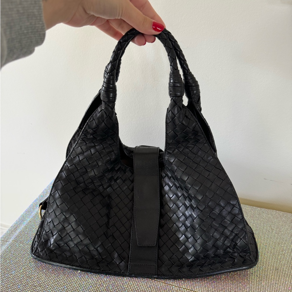Bottega Veneta Intrecciato Leather Shoulder Bag